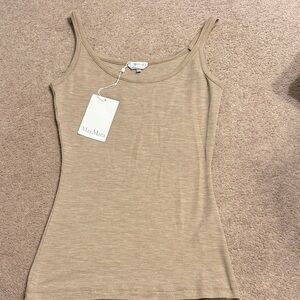 MaxMara Beige Camisole Top